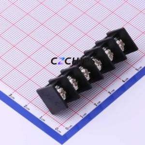 KF35C-8.25-6P Barrier Terminal Block Through hole Component (THT),P=8.25mm Connector Two Sides 8.25mm 1x6P Straight Pin - Product Image 1