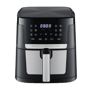 ANWELL 7L 8L <span class=keywords><strong>Friteuse</strong></span> à air numérique intelligente en acier, sans huile, avec mini-grille, la meilleure selon Consumer Reports - Product Image 4