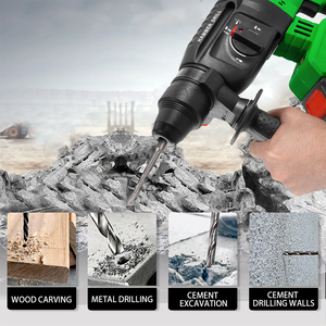 여신 브러시리스 모터 산업용 등급의 18V 배터리 무선 전기 임팩트 드릴 해머 - Product Image 6