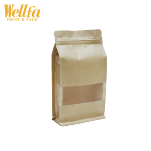 Bolsa de papel para manualidades, embalaje biodegradable con cremallera - Product Image 5