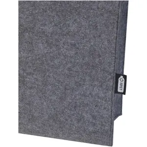 Bolsa de mano tipo soffietto en fieltro reciclado certificado GRS Felta - 20L - Product Image 3