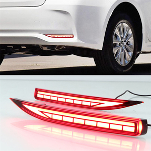 ไฟท้าย LED DRL สำหรับกันชนหลัง ไฟเบรก ไฟท้าย ไฟตัดหมอก สำหรับรถยนต์โตโยต้า โคโรลล่า อัลติส ซีดาน ปี 2019 2020 <span class=keywords><strong>2021</strong></span> - Product Image 2