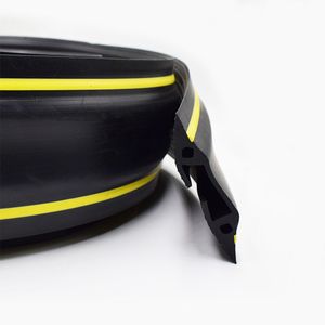 Protecteur de câble de sol anti-dérapant, robuste, 3 canaux, <span class=keywords><strong>rampe</strong></span> en caoutchouc pour atelier et usage commercial, cache-câble de sécurité, cache-câble - Product Image 4