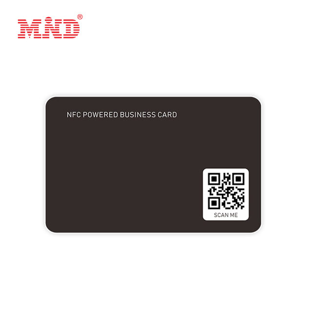 NTAG 216 Personal Info Barcode & NFC Chip 888byte Memory Smart Digital PVC Business Card