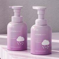 Bouteille de pompe à mousse cosmétique en plastique nettoyant moussant pour cils colorés 15ml 20ml 25ml 30ml 50ml vente en gros