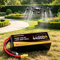Paket Baterai Lipo Kustom 44Ah Semi Solid State 400Wh/kg 6-14S untuk Drone Pertanian, Survei & Inspeksi Pemetaan