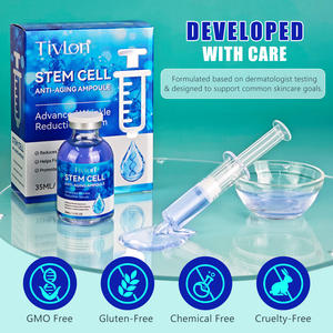 Grosir Label pribadi perawatan kulit wajah hidrasi mendalam Anti Penuaan Pengencang Kulit <span class=keywords><strong>Serum</strong></span> sel batang keriput untuk wajah - Product Image 6