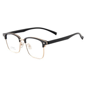 Monture de lunettes en titane 2017, rectangulaire, monture intégrale, unisexe, légère, protection contre la lumière bleue, lunettes Danyang - Product Image 4