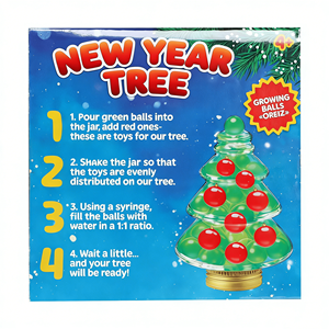 Kit de Experimentos con <span class=keywords><strong>Hidrogel</strong></span>, Árbol de Navidad DIY, Kit de Manualidades Perfecto, Kit de Manualidades DIY Natural y Seguro - Product Image 4