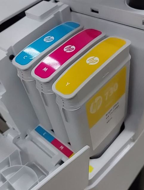 730/730B 300ml Ink Cartridges for HP DesignJet T1600/T1700/T2600 Printer Series