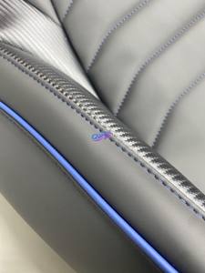 Housse de siège de voiture en cuir suédé sur mesure, 5 places, pour Volkswagen Golf, VW Golf, Caddy, Passat B8, Transporter T5, Polo T4 - Product Image 5