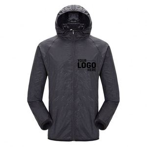 Premium Polyester Outdoor <b>Jacket</b>, Custom Logo Windproof Waterproof Sun Protection Coat for Outdoor & Indoor Activities - Product Image 1