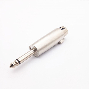 TRS TS <span class=keywords><strong>Jack</strong></span> microfono Audio Mono adattatore microfono convertitore altoparlante da Xlr a 6.35 spina 3 Pin XLR maschio a 1/4 "<span class=keywords><strong>6.3</strong></span> connettore da 6.5mm - Product Image 1