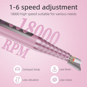 Ponceuse à ongles portable rechargeable professionnelle pour le nail art et le limage des ongles, idéale pour salon et usage domestique - Product Image 2
