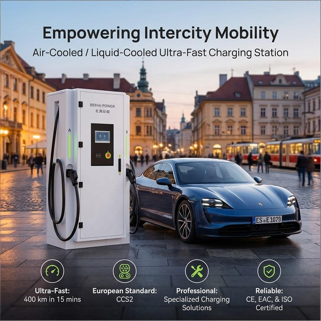Professional Supplier 180kW Dual CCS2 DC Fast Charging Station IP54 Electric Car Charging Point for Intercity Transit