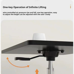 Venta al por mayor de fábrica, suministros de oficina, escritorio móvil para computadora portátil, mesa de oficina ajustable para el hogar - Product Image 5