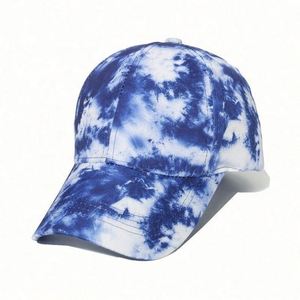 European and American Personality 3D Printed Tie-Dyed Baseball Cap Common Fabric Hip-Hop Street <b>Hat</b> - Product Image 4