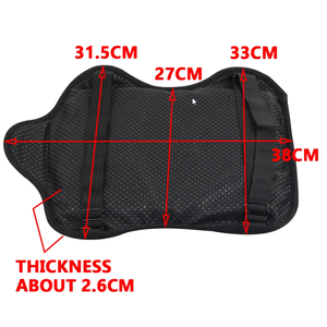 Accesorios para Motocicleta, Funda de Asiento Transpirable con Cojín de Gel para Alivio de Presión, para Yamaha, <span class=keywords><strong>BMW</strong></span>, Zontes, <span class=keywords><strong>VOGE</strong></span> - Product Image 3