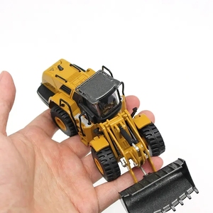 Huina 1:60 cargador de aleación modelo estático simulación ingeniería vehículo pala gigante modelo Diecast camión <span class=keywords><strong>juguete</strong></span> amarillo 8 + - Product Image 6