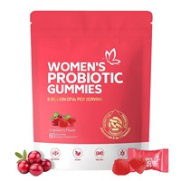 Gummies Probiotiques et Prébiotiques à la Canneberge pour Femmes – Meilleures Ventes, Améliore la Densité Osseuse, En Stock & OEM Disponible