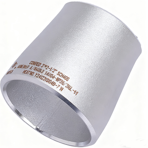 ข้อต่อท่อเหล็กสแตนเลส ASME B16.9 A/SA403 304/304L 316/316L แบบลดขนาดชนิดเชื่อมชนิดเรียบผนังเรียบ สำหรับแรงดันสูง - Product Image 1