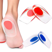 Coussinets de talon en gel avec design en forme de U, offrant une absorption des chocs, une protection anti-abrasion et un soulagement pour le talon.