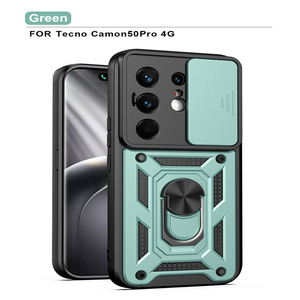 Funda Lichicase con Cubierta Deslizante para Lente, Anillo Magnético y Soporte para Infinix <span class=keywords><strong>GT</strong></span> 50 Pro Note 60 Ultra - Product Image 3