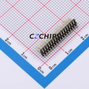 ZX-PZ1.27-2-17PWZ Pin Header SMD,P=1.27mm Connector ( Pin Structure: 2x17P )( Pitch: 1.27mm )( Row Spacing: 1.27mm ) - Product Image 2