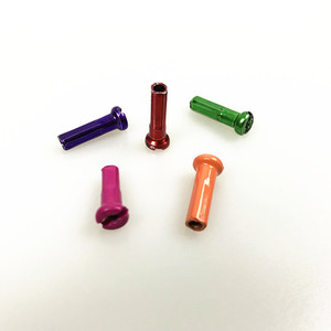 Écrous de rayons colorés pour vélo électrique, pièces de jante de roue de vélo - Product Image 2