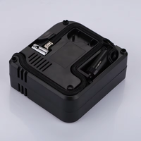 Pompe à air à piston ABS de petite taille avec logo personnalisé, 80W, affichage numérique de la pression, pour le gonflage des pneus de berlines, SUV et vélos
