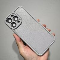 BAILI Factory Wholesale Pure Color TPU Lens protection Soft Pebbled Leather Anti-vibration Phone case for Infinix/tecno/itel A70
