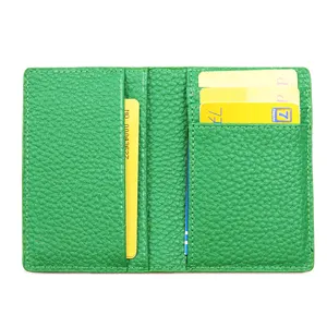 New Trend Multi Card bit PU Leather Bifold Card Holder Saffiano Passport Wallet Toiletry Other Wallets And Purses