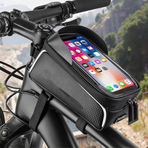 Biểu tượng tùy chỉnh xe đạp Túi du lịch với màn hình cảm ứng điện thoại trường hợp không thấm nước tay lái túi và xe đạp khung túi - Product Image 2