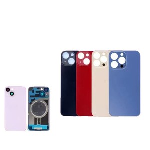 Applicable aux modèles 8 Plus, X, <span class=keywords><strong>11</strong></span>, XR, 12, coque arrière en verre, pièce unique, grand trou, modèle A3 - Product Image 5