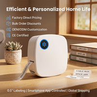 MHT-S001 Precio de Fábrica OEM Mini Impresora de Etiquetas de Media Pulgada 203dpi Tipo-C Máquina de Bolsillo para Hacer Etiquetas Térmicas para Android IOS