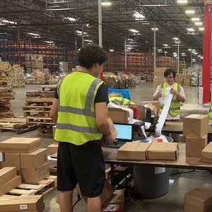 Envío Directo desde Almacén en el Extranjero, Soluciones de Embalaje de Plástico Multiusos, Origen EE. UU., Sistema de Almacenamiento de 3 Niveles, Internacional - Product Image 4