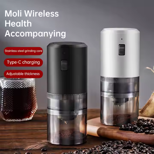 Mini <b>Portable</b> USB Rechargeable <b>Coffee</b> <b>Coffee</b> Powder Automatic Grinding <b>Maker</b> Small <b>Coffee</b> Beans Mill Machine - Product Image 4
