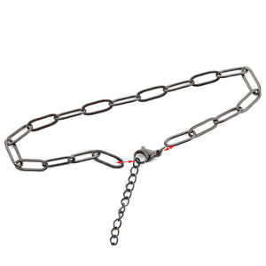 Ensemble de chaînes à fermoir homard en acier inoxydable noir pour la création de colliers, bracelets et bijoux DIY - Accessoires de base - Product Image 5