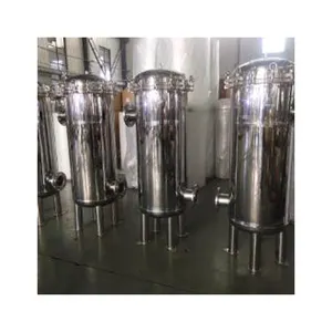 manufacturer high pressure stainless steel bag filter housing coolant filtration machine well water filter