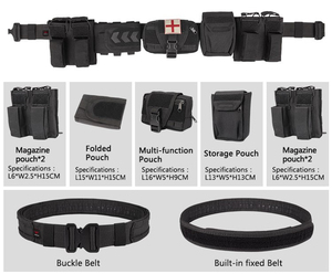YAKEDA Ceinture utilitaire de sécurité Équipement tactique Ceinture tactique de service Cinturones Tactico - Product Image 3