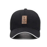 Casquette de baseball en PVC pour homme, respirante, absorbant la transpiration, sportive, décontractée, à visière, anti-UV, pour la pêche, 6 panneaux, réglable