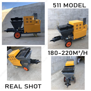 Otomatik harç püskürtme makinesi 511 200 ㎡/h püskürtme alanı duvar çimentosu püskürtme sıva makinesi harç sıva püskürtme makinesi - Product Image 5