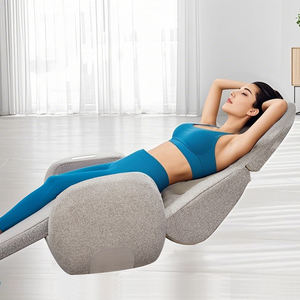 كرسي مساج صغير متعدد الوظائف وقابل للطي، تدليك لكامل الجسم بتقنية العجن ثلاثي الأبعاد والاهتزاز والتدفئة الكهربائية، أريكة مساج للبيع بالجملة - Product Image 1