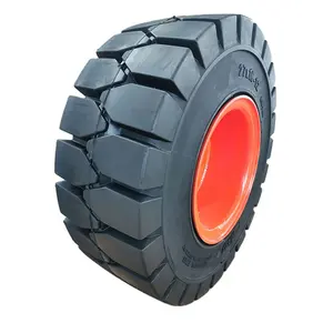 Factory direct forklift tire quick assembly SIT type for 250/75-12 27x10-12 solid tires With Clip for sale H25 Linde