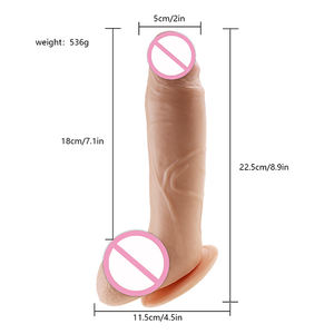 <span class=keywords><strong>Boutique</strong></span> en ligne Jouets pour adultes en PVC souple imperméable à l'eau à sensation réelle mains libres Dildo réaliste Pénis Dong - Product Image 3