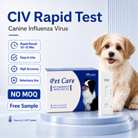 Test rapide d'anticorps Ehrlichia pour chiens, cassette de test EHR vétérinaire pour chiens