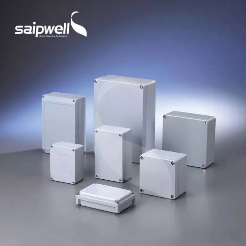 Caja de aluminio impermeable Saip/Saipwell 250*185*88mm IP66