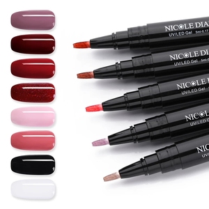 Dịch vụ OEM Nhãn hiệu riêng 73 màu Sơn gel vẽ móng tay một bước mới - Product Image 1