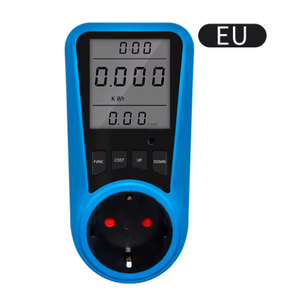 Medidor De Potência Digital Wattmeter Soquete Wattagem <span class=keywords><strong>Kwh</strong></span> Medidor De Consumo Elétrico UE EUA Outlet Energy Analyzer <span class=keywords><strong>Tester</strong></span> Tensão Atual - Product Image 1