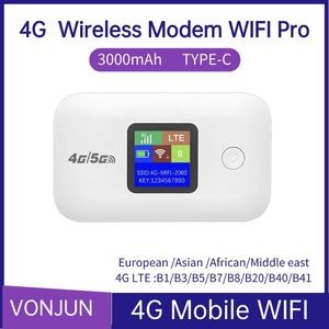 เราเตอร์ไร้สาย 4G แบบพกพาพร้อมพอร์ต Type-C และช่องใส่ซิมการ์ด – ฮอตสปอตมือถือสำหรับรถยนต์และการเดินทาง F60 - Product Image 6
